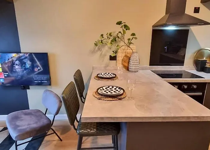 Super Stylish Apartment In Urmston Flat 3